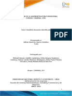 Grupo167 - Fase 3 Análisis Situación Identificada