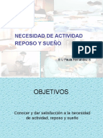 08.necesidad de Movilización, Reposo y Sueño