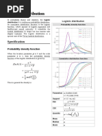 Logistic Distribution