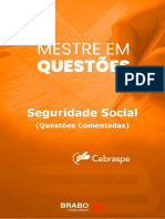 Apo Questões Comentadas Seguridade Social Inss - Cebraspe - At 18-07-23