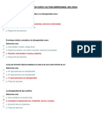 Evaluación Cultura Empresarial Inclusiva