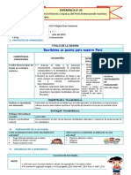 Semana 19 - 2 Comunicacion - Escribimos Un Poema