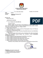 Surat Himbauan Perekaman KTP El TTD Cap Ketua