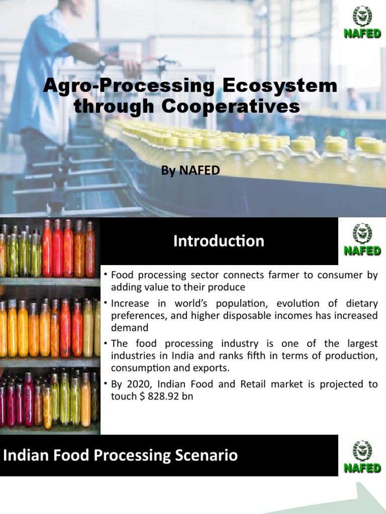 Food Processing Industry - PPT | PDF | Cooperative | Economies
