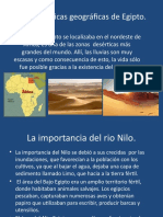 Características Geográficas de Egipto