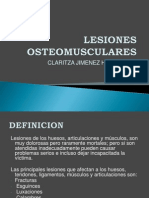 Lesiones Osteomusculares