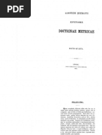 Hermanni G. - Epitome Doctrinae Metricae-Lipsiae (1869) | PDF