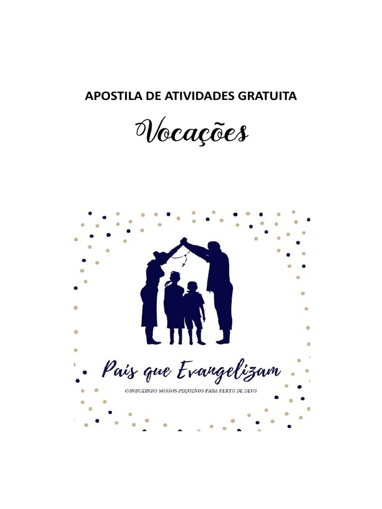Apostila VOCAÇÕES PDF Oração Igreja católica