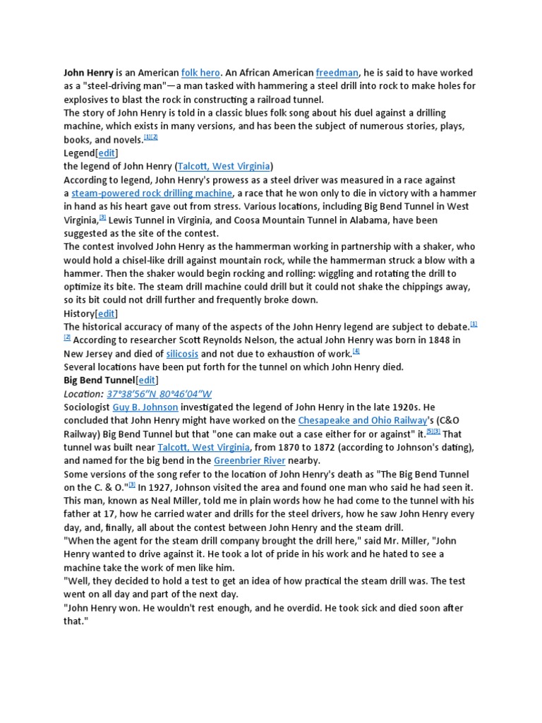 John Henry Pdf
