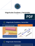 Magnitudes Escalares, Vectoriales