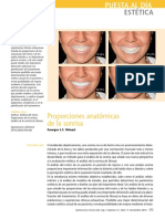 Proporciones Anatomicas de La Sonrisa