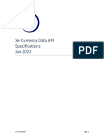 XE Currency Data API Specifications