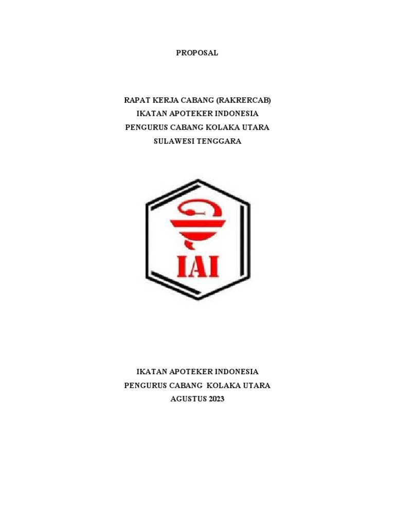 Rakercab IAI Kolaka Utara 2023 | PDF
