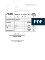 Kartu Inventaris Ruangan 2022