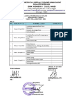 Jadwal Pembelajaran Online Semua Jurusan (13-17 April 2020)