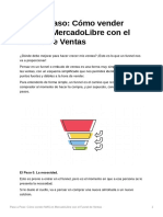 Paso A Paso Cmo Vender MAS en MercadoLibre Con El Funnel de Ventas