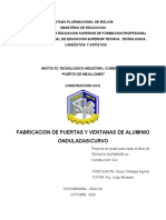 PROYECTO de EMPRENDIMIENTO PRODUCTIVO Final de Oscar Challapa Aguilar Coc600 Mañana