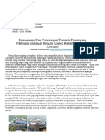 Perencanaan Dan Perancangan Terminal Penumpang Pelabuhan Kalianget Dengan Konsep Ramah Lingkungan Arsitektur