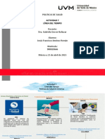 Politicas de Salud Actividad 7 Línea Del Tiempo