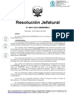 Resolución Jefatural #011-2023-CENEPRED PDF