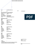 Biodata Mahasiswa Terbaru 1