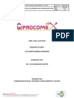 Plan de Proteccion Civil Giprocomex