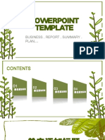 Powerpoint Template: Business - Report - Summary - PLAN...