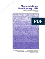 Characteristics of New Housing: 1996: Current Construction Reports