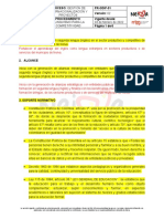 Procedimiento Bilinguismo Mipg Modificado 2023