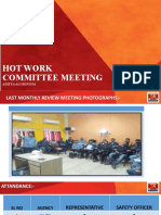Hot Work Committee Meeting