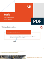 Basic: Unit 11: Bad Weather Online Session 3