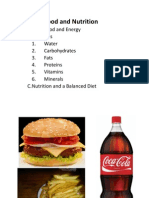 Alimento y Nutrición