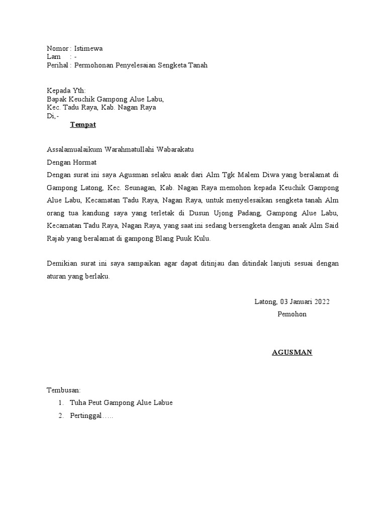 Sengketa Tanah Jenis Warisan dan Solusi Penyelesaian