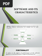 Software and Its Characteristics