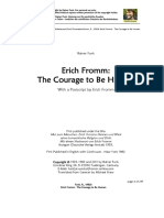 Funk R. 1982b Erich Fromm - The Courage To Be Human