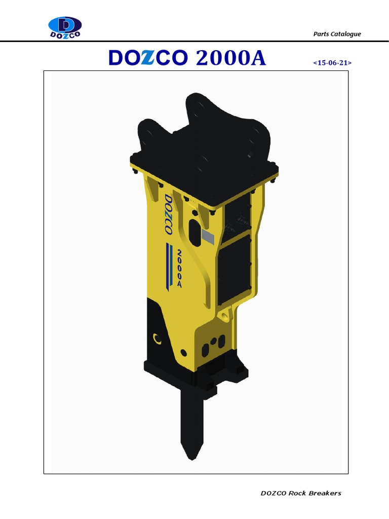DOZCO - 2000NC - Part Book | PDF