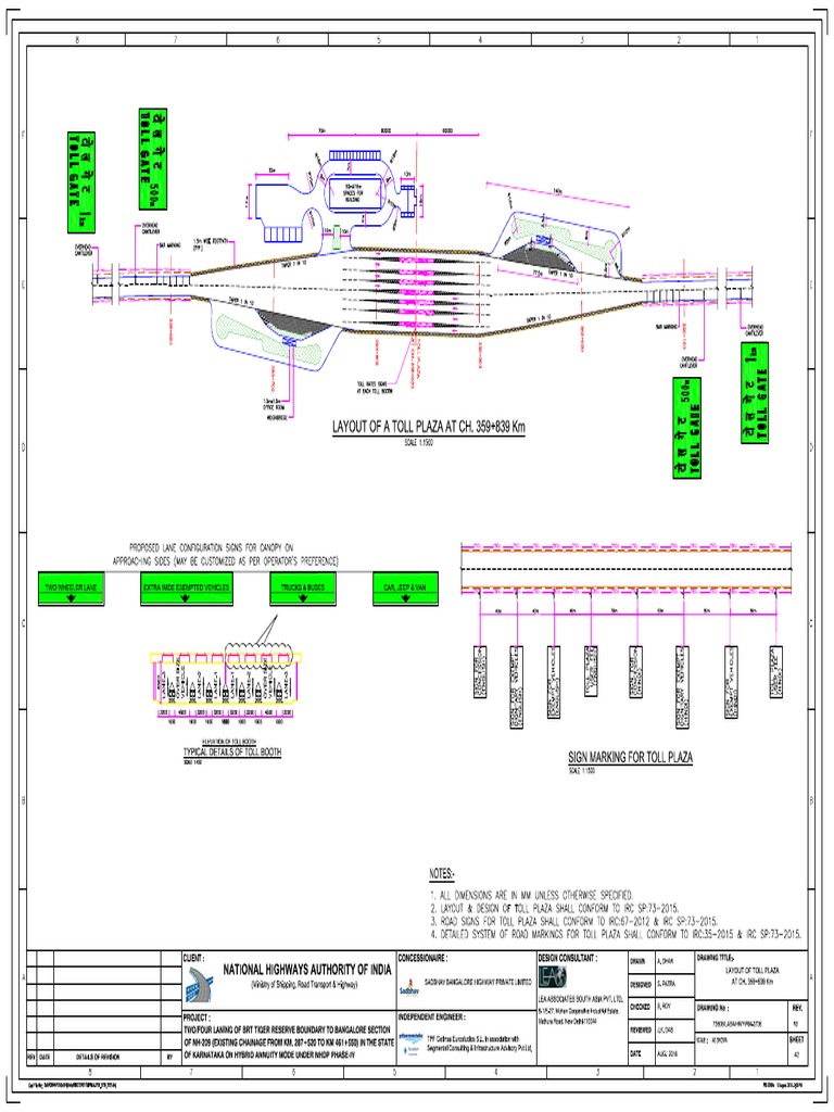 73606-LASA-HWY-RM3736 - Layout of TP 359+839 | PDF
