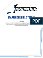 Starfinder Field Test 1