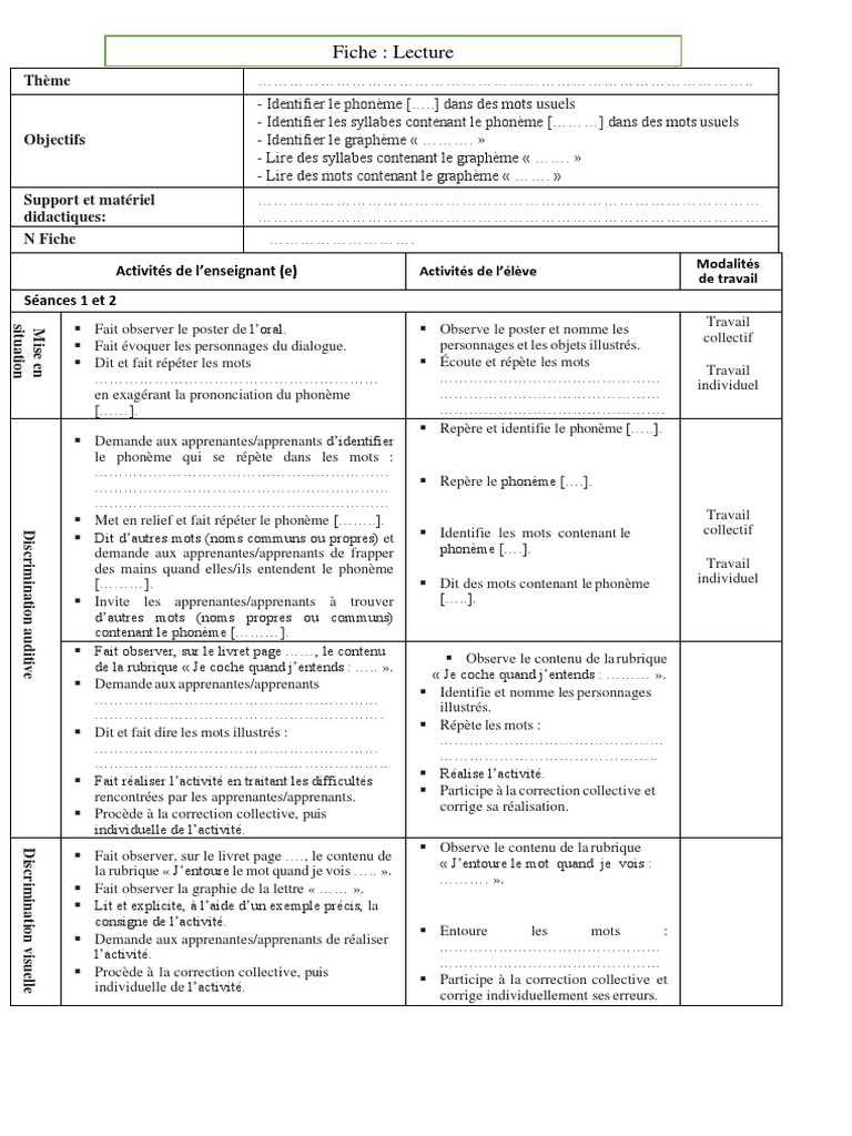 Lecture et identification des syllabes | PDF | Syllabe | Linguistique