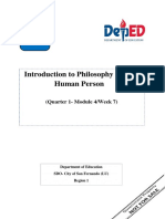 Grade 11 Introduction To The Philosophy of The Human Person Q1 Module 7