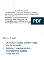 Project Audit