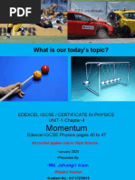 IGCSE 14 Momentum