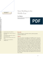 Blaydes, L. 2017. State Buiilding in The Middle East. The Annual Review of Political Science.