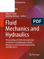 Fluid Mechanics and Hydraulics Proceedings of 26th International