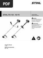 STIHL FS 131 131 R Owners Instruction Manual