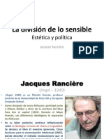 La división de lo sensible