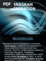 Anagram Generation