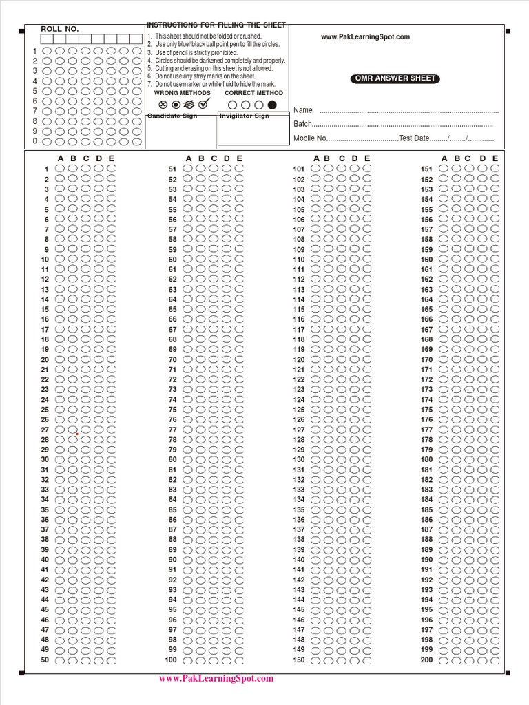 Bubble Sheet Download Free PDF Technological Change Artificial