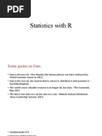 Statistics With R