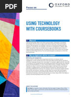 Using Technology With Coursebooks Focus Paper